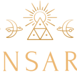 sansaraj logo lonng gold